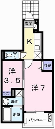 エスペランサIIIの物件間取画像